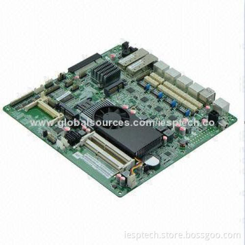 Firewall Motherboard, Onboard C1037 CPU, 6xRJ45 GLAN, 2xFiber Interface, 6 x USB 2.0, VGA, 12V DC-in